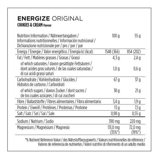 PB Energize Orig. 15X55G COOKIES & CREAM -zdjęcie numer 2