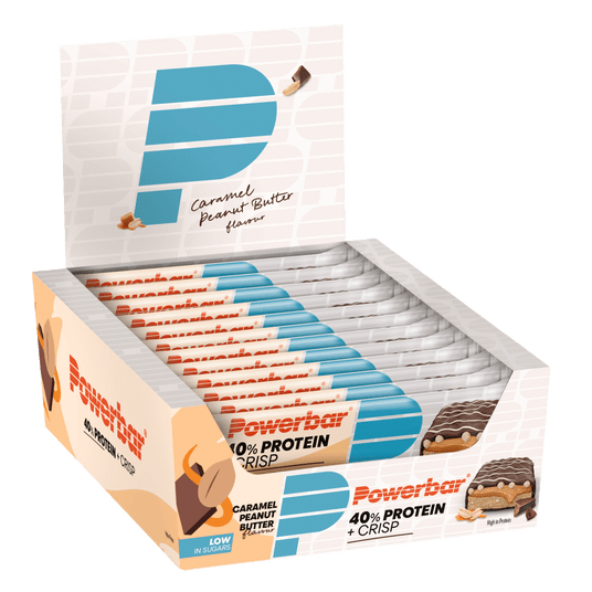 PB Protein+ 40% CRISP 12X40g CARAMEL PEANUT BUTTE -zdjęcie numer 1