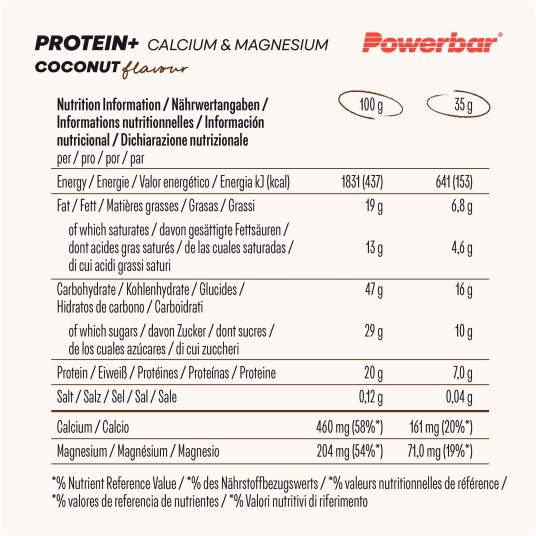 PB Protein+ MINERALS 30X35g COCONUT -zdjęcie numer 2