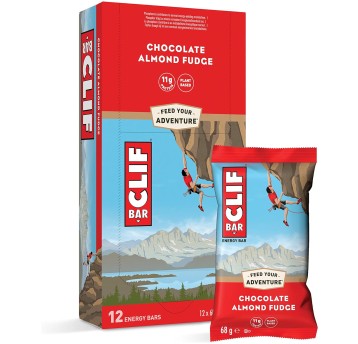 CLIF Bar 12x68g Chocolate Almond Fudge