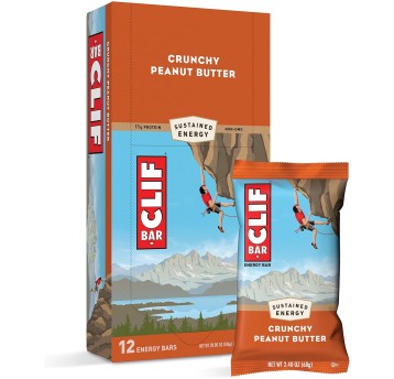 CLIF Bar 12x68g Crunchy Peanut Butter