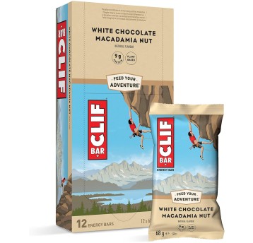 CLIF Bar 12x68g White Choc Macadamia Nut