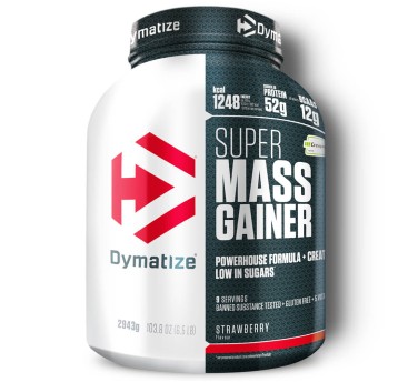 DYM Super Mass Gainer 2.9kg Strawberry