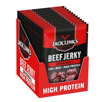 JL Beef Jerky 12x25 Original