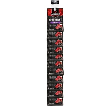 JL Beef Jerky Teriyaki 12x25g CLIP