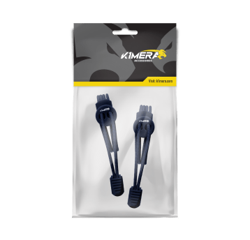 Lock Shoelaces NAVY/WHITE