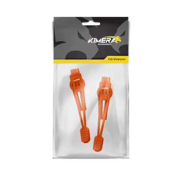 Lock Shoelaces NEON ORANGE