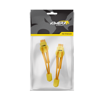 Lock Shoelaces ORANGE/BLACK