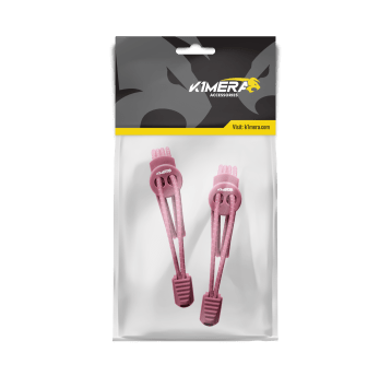 Lock Shoelaces PINK/WHITE