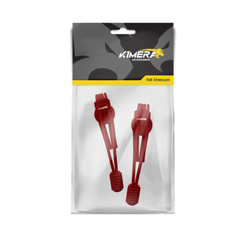 Lock Shoelaces RED/BLACK
