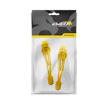 Lock Shoelaces YELLOW/WHITE