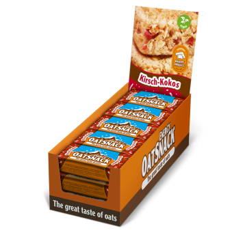 OATSNACK Energy 15x65g Cherry Coconut