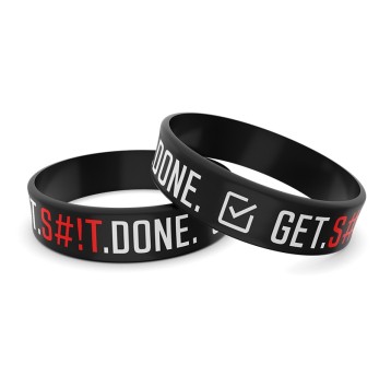 Opaska silikonowa 02 GET S!!T DONE