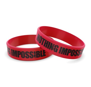 Opaska silikonowa 15 NOTHING IMPOSSIBLE