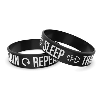 Opaska silikonowa 20 EAT SLEAP TRAIN