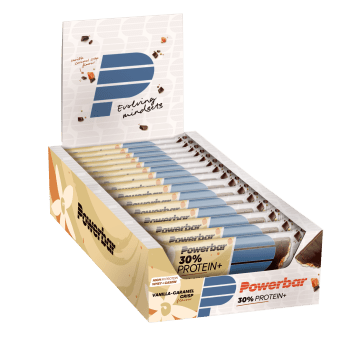 PB Protein+ 30% 15X55g CARAMEL-Vanilla-CRISP