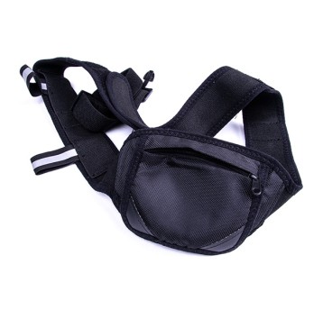 POCKET BELT Czarny + 2 bidony 200ml