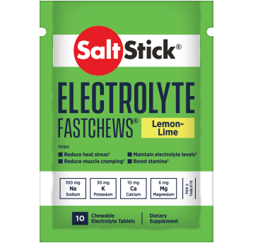 SaltStick FastChews Lemon Lime 10 szt.