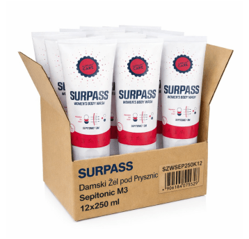 SURPASS Dam Żel pod Prysznic Sepitonic 12x250 ml