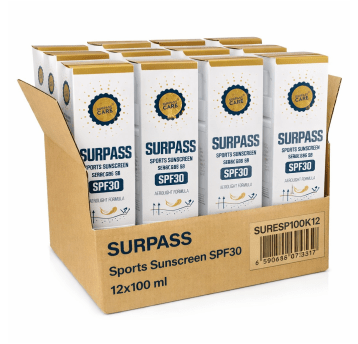 SURPASS SPF30 Sportowy Suchy Olejek 12x200 ml