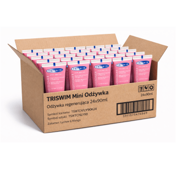 TRISWIM Mini Odżywka usuwająca chlor 24x90ml